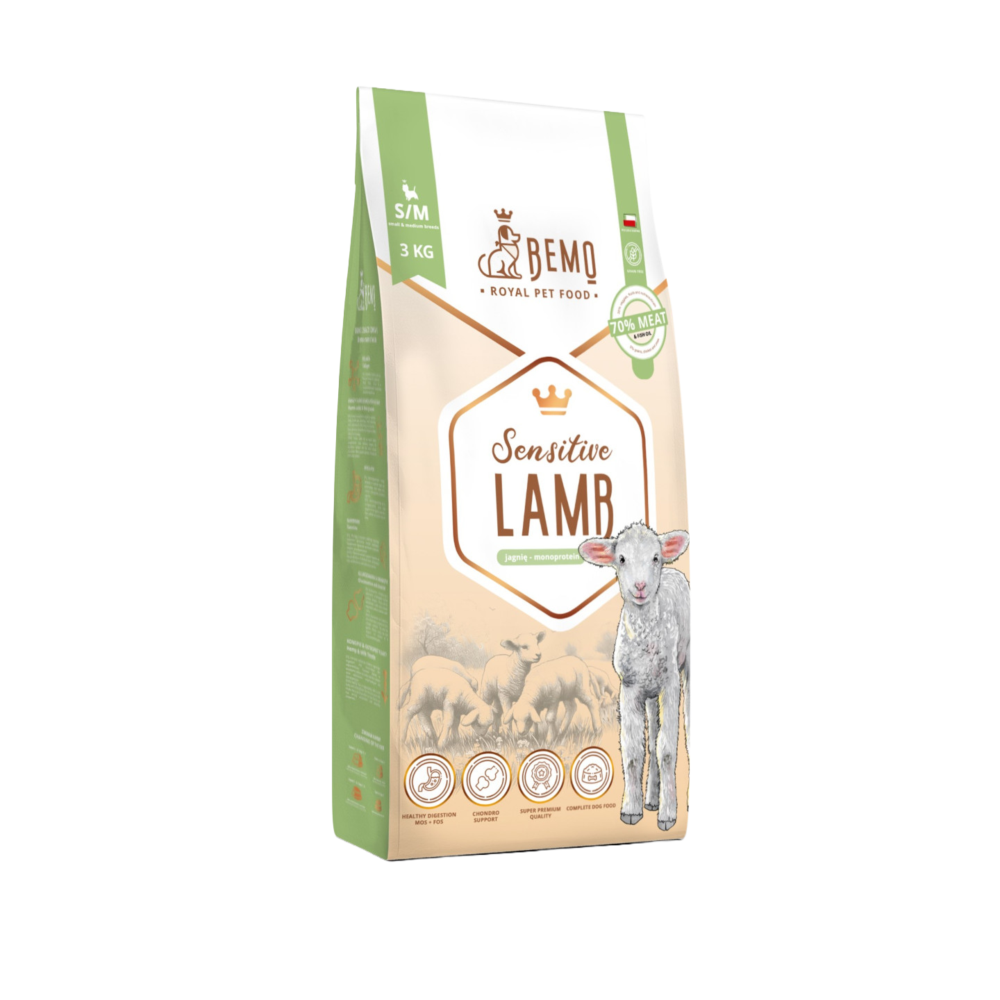 Bemo Sensitive Lamb - hüpoallergeenne täissööt lambalihaga