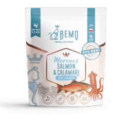 Bemo Cat Marines Salmon & Calamari –teraviljavaba toit täiskasvanud kassidele lõhe ja kalmaaridega